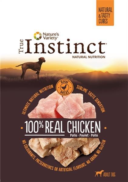 Grote foto true instinct tasty cubes 100 chicken 50 gr dieren en toebehoren toebehoren