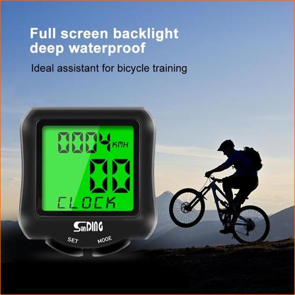 Grote foto sunding sd 570 bicycle speedometer cycling computer lcd digi motoren overige accessoires