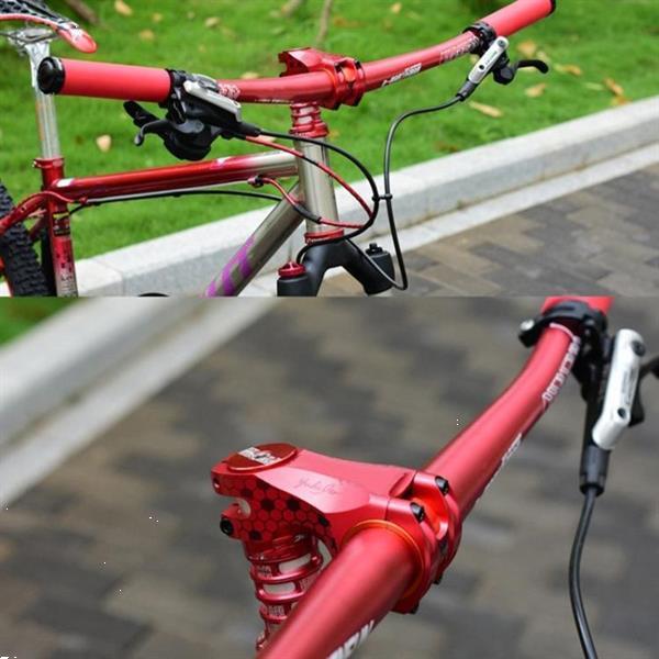 Grote foto toseek head pattern road mountain bike ultra light handlebar motoren overige accessoires