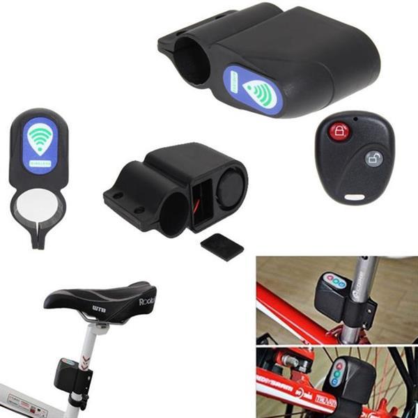 Grote foto universal wireless security alarm bicycle alarm with remote motoren overige accessoires