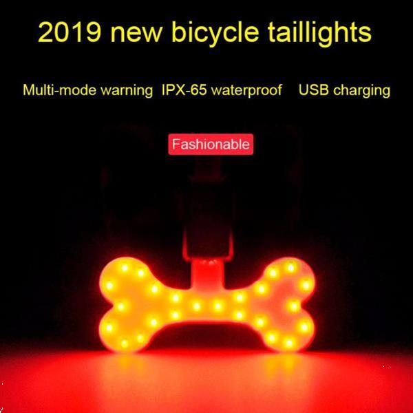 Grote foto usb charging red blue color riding light rear lamp safety wa motoren overige accessoires