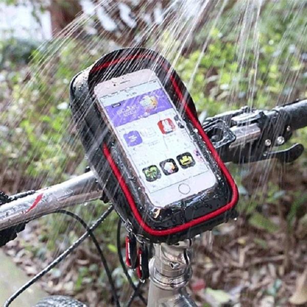 Grote foto wheel up anti splashing touch screen bicycle mobile phone ba motoren overige accessoires