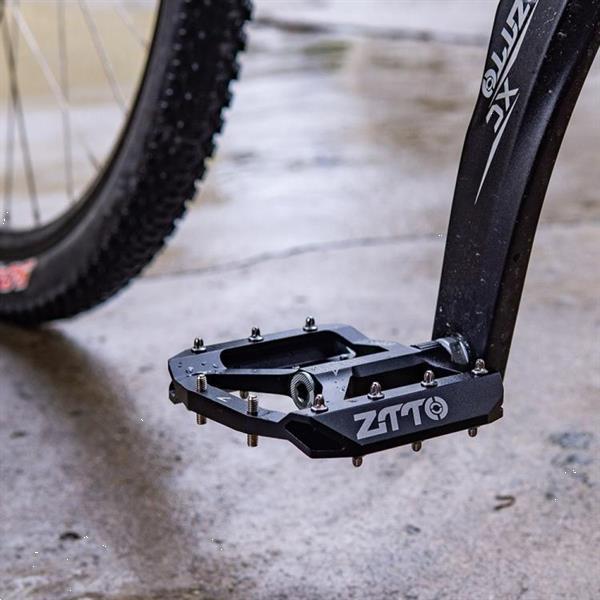 Grote foto ztto bike pedal ultralight aluminum alloy bicycle pedal bla fietsen en brommers algemeen