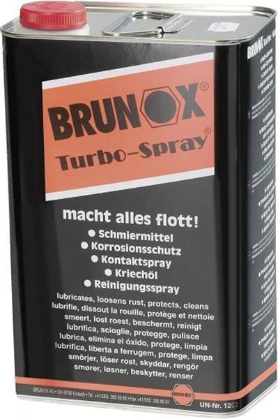 Grote foto brunox turbo spray 5 liter aluminium zwart rood caravans en kamperen kampeertoebehoren