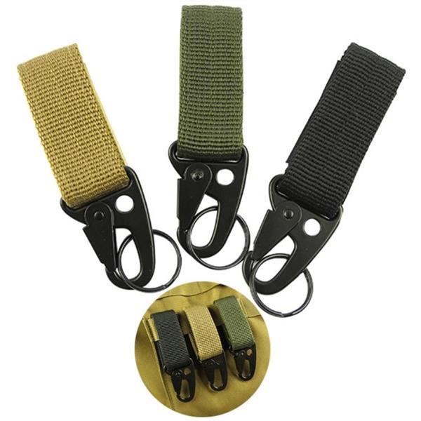 Grote foto 10pcs outdoor camping carabiner backpack hooks olecranon mo kleding heren overige herenkleding