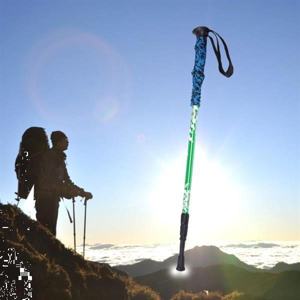 Grote foto 135cm adjustable portable height outdoor aluminum trekking p caravans en kamperen kampeertoebehoren