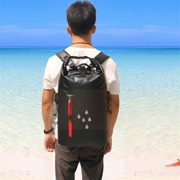 Grote foto 25l waterproof backpack waterproof bucket bag with reflectiv caravans en kamperen kampeertoebehoren