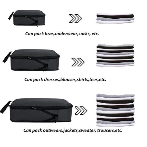 Grote foto 3 in 1 waterproof nylon compression travel storage bag purp caravans en kamperen kampeertoebehoren