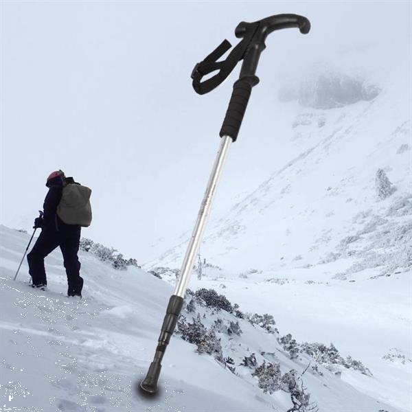 Grote foto 32cm intrekbare drie buiten trekking polen telescopisch caravans en kamperen kampeertoebehoren