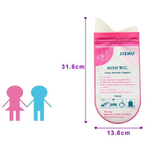 Grote foto 4 in 1 outdoor portable emergency urinal bag mini toilet car caravans en kamperen kampeertoebehoren