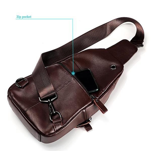 Grote foto 6027 men crossbody bag casual multi function shoulder waist caravans en kamperen kampeertoebehoren