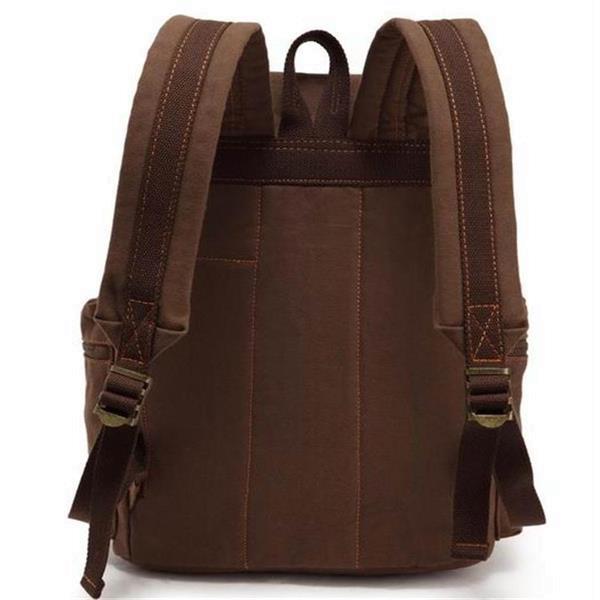 Grote foto augur 1039 large student retro canvas backpack schouders lap caravans en kamperen kampeertoebehoren