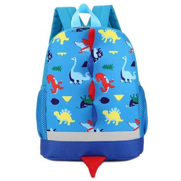 Grote foto backpack cute cartoon dinosaur school bags for children blue caravans en kamperen kampeertoebehoren