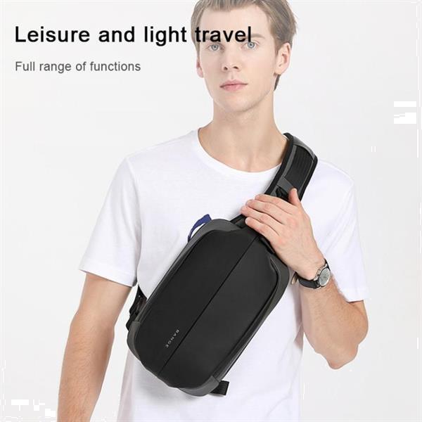 Grote foto bange men fashion men borst bag outdoor leisure messenger ba caravans en kamperen kampeertoebehoren