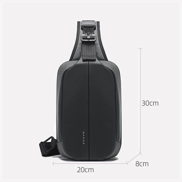 Grote foto bange men fashion men borst bag outdoor leisure messenger ba caravans en kamperen kampeertoebehoren