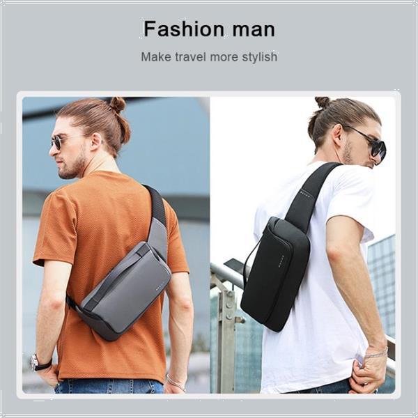 Grote foto bange sport borst zak zaken heuptas trendy fashion messenger caravans en kamperen kampeertoebehoren