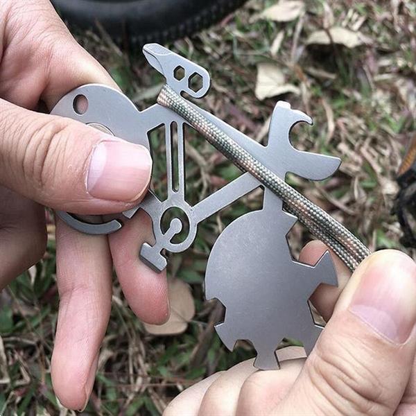 Grote foto bicycle shape portable outdoor survival multi function tool caravans en kamperen kampeertoebehoren