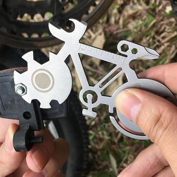 Grote foto bicycle shape portable outdoor survival multi function tool caravans en kamperen kampeertoebehoren