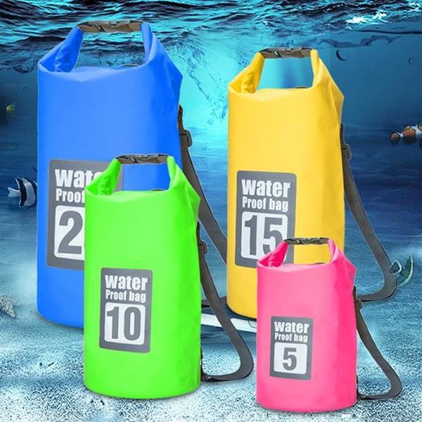 Grote foto buiten waterdichte dry dual schouderband bag dry sack capac caravans en kamperen kampeertoebehoren