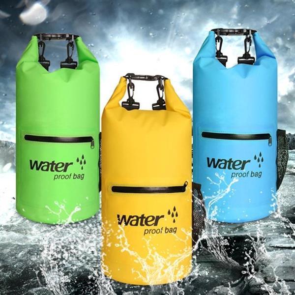 Grote foto buiten waterdichte dry dual schouderband bag dry sack pvc ba caravans en kamperen kampeertoebehoren