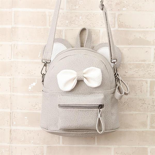 Grote foto cartoon backpack dual use children cute bow small backpack s caravans en kamperen kampeertoebehoren