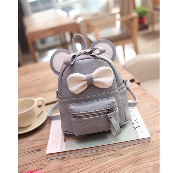 Grote foto cartoon backpack dual use children cute bow small backpack s caravans en kamperen kampeertoebehoren