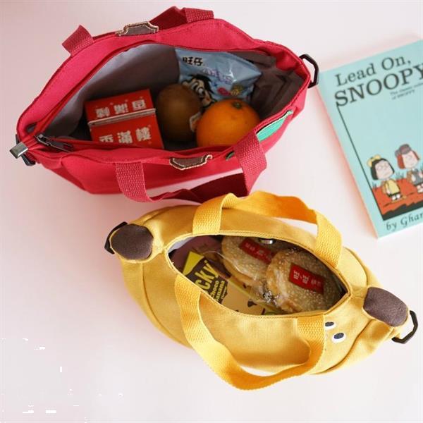 Grote foto cartoon shoulder tote bag fruit banana apple embroidered can caravans en kamperen kampeertoebehoren