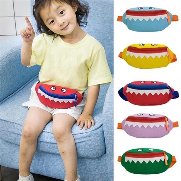 Grote foto children diagonal pocket mini pocket waist pack purple caravans en kamperen kampeertoebehoren