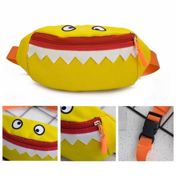 Grote foto children diagonal pocket mini pocket waist pack purple caravans en kamperen kampeertoebehoren