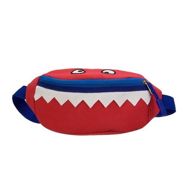 Grote foto children diagonal pocket mini pocket waist pack red caravans en kamperen kampeertoebehoren