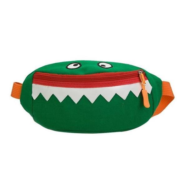 Grote foto children diagonal pocket mini pocket waist pack green caravans en kamperen kampeertoebehoren