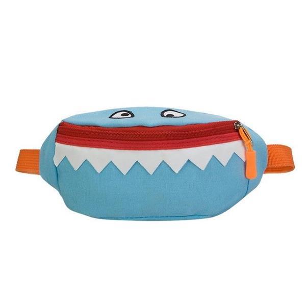 Grote foto children diagonal pocket mini pocket waist pack blue caravans en kamperen kampeertoebehoren