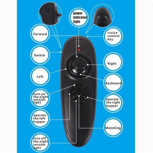 Grote foto d13c multi function double warehouse remote control nesting sport en fitness vissport