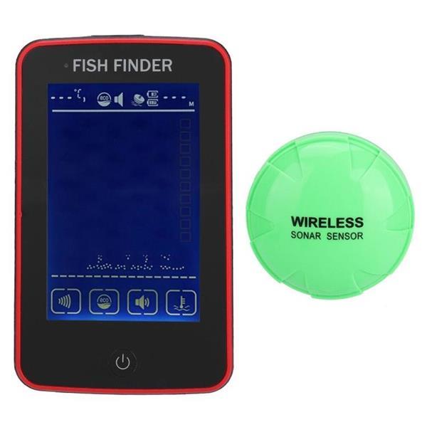 Grote foto draagbare waterdichte draadloze kleuren touchscreen vissen d sport en fitness vissport