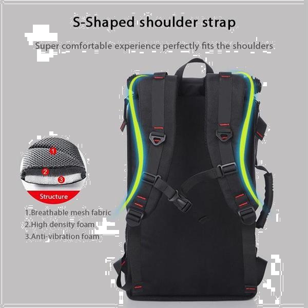 Grote foto kaka grote capaciteit backpack mannen travel bag leisure stu caravans en kamperen kampeertoebehoren