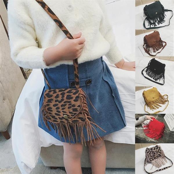 Grote foto mini messenger bag cute tassel ontwerp kinder portemonnees k caravans en kamperen kampeertoebehoren