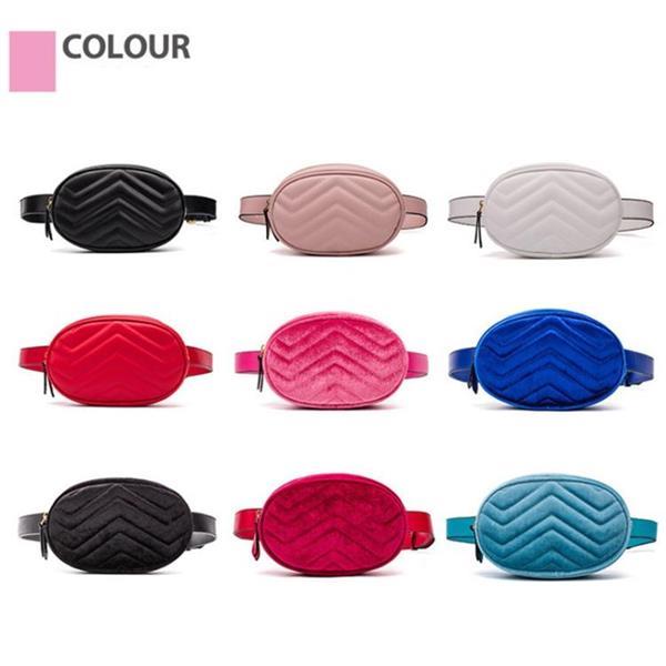 Grote foto mini rhombic round waist bag women luxury leather handbag fl caravans en kamperen kampeertoebehoren