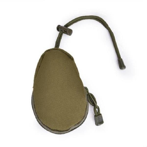 Grote foto mini outdoor hiking edc draagtas key coin purse army green caravans en kamperen kampeertoebehoren