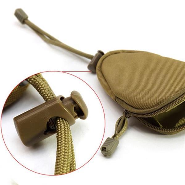 Grote foto mini outdoor hiking edc draagtas key coin purse army green caravans en kamperen kampeertoebehoren