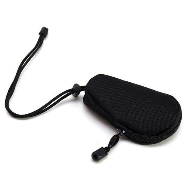 Grote foto mini outdoor hiking edc carrying bag key coin purse black caravans en kamperen kampeertoebehoren