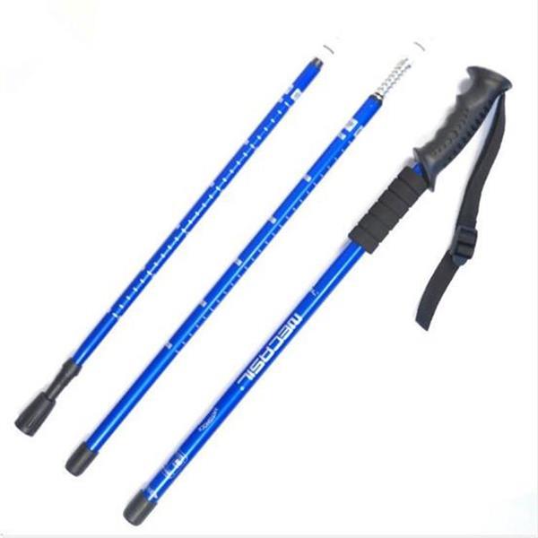 Grote foto necasil three section aluminum alloy straight handle retract caravans en kamperen kampeertoebehoren