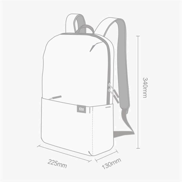 Grote foto originele xiaomi 10l travel camping backpack bag colorful le caravans en kamperen kampeertoebehoren