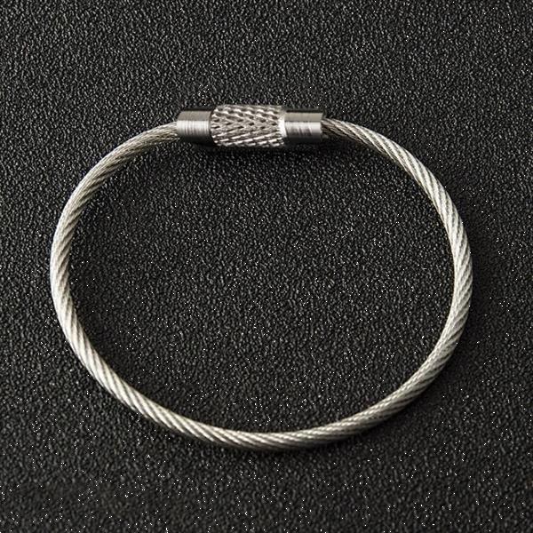 Grote foto outdoor camping multifunctionele steel wire rope ring stai caravans en kamperen kampeertoebehoren