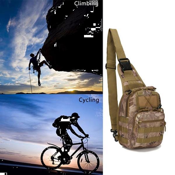 Grote foto outdoor multipurpose unisex 600d backpack camping wandelen j caravans en kamperen kampeertoebehoren