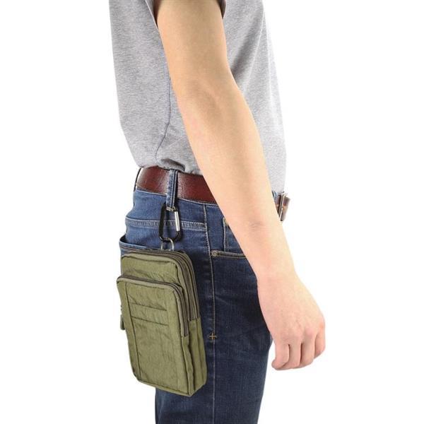 Grote foto outdoor phone draagtas pouch nylon crossbody schouder riem w caravans en kamperen kampeertoebehoren