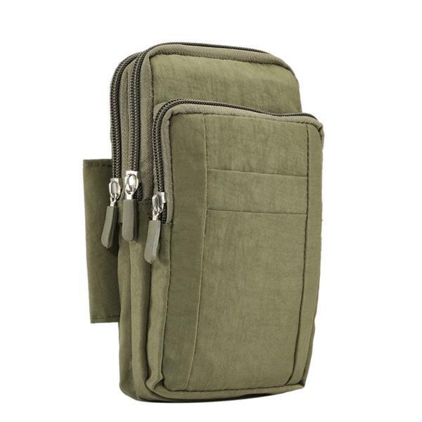 Grote foto outdoor phone draagtas pouch nylon crossbody schouder riem w caravans en kamperen kampeertoebehoren