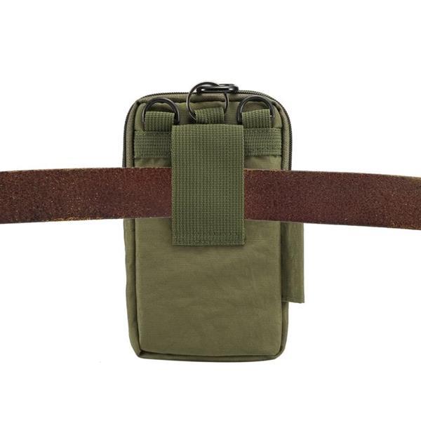 Grote foto outdoor phone draagtas pouch nylon crossbody schouder riem w caravans en kamperen kampeertoebehoren