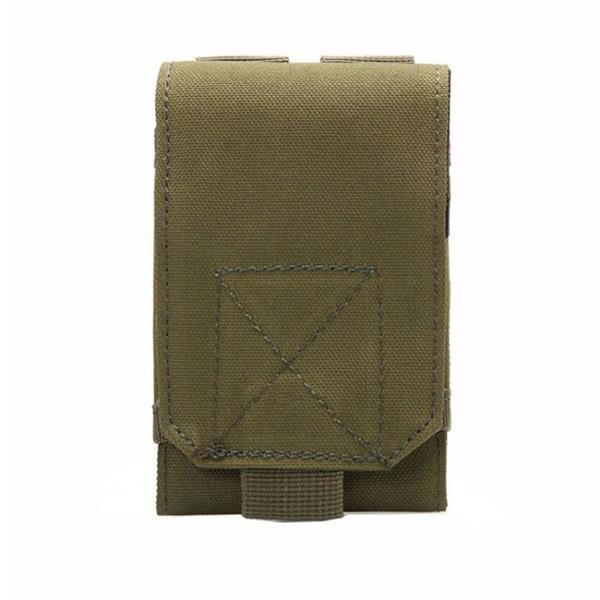 Grote foto outdoor sports running mobile phone bag with belt army green caravans en kamperen kampeertoebehoren