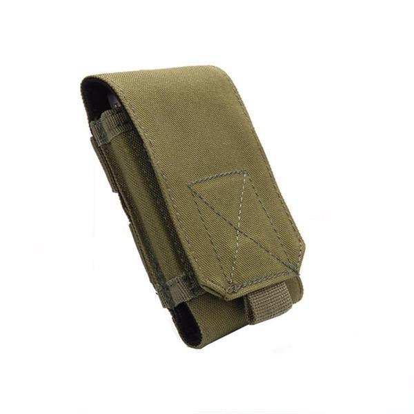 Grote foto outdoor sports running mobile phone bag with belt army green caravans en kamperen kampeertoebehoren