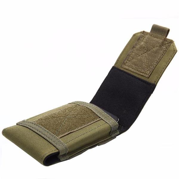 Grote foto outdoor sports running mobile phone bag with belt army green caravans en kamperen kampeertoebehoren